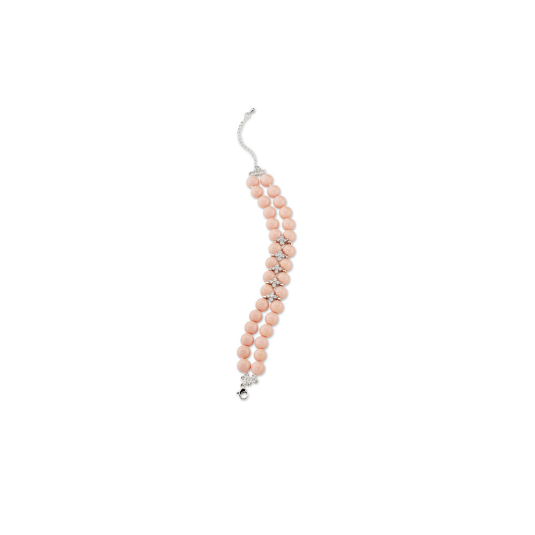 Bracciale Perle Rosa Sovrani