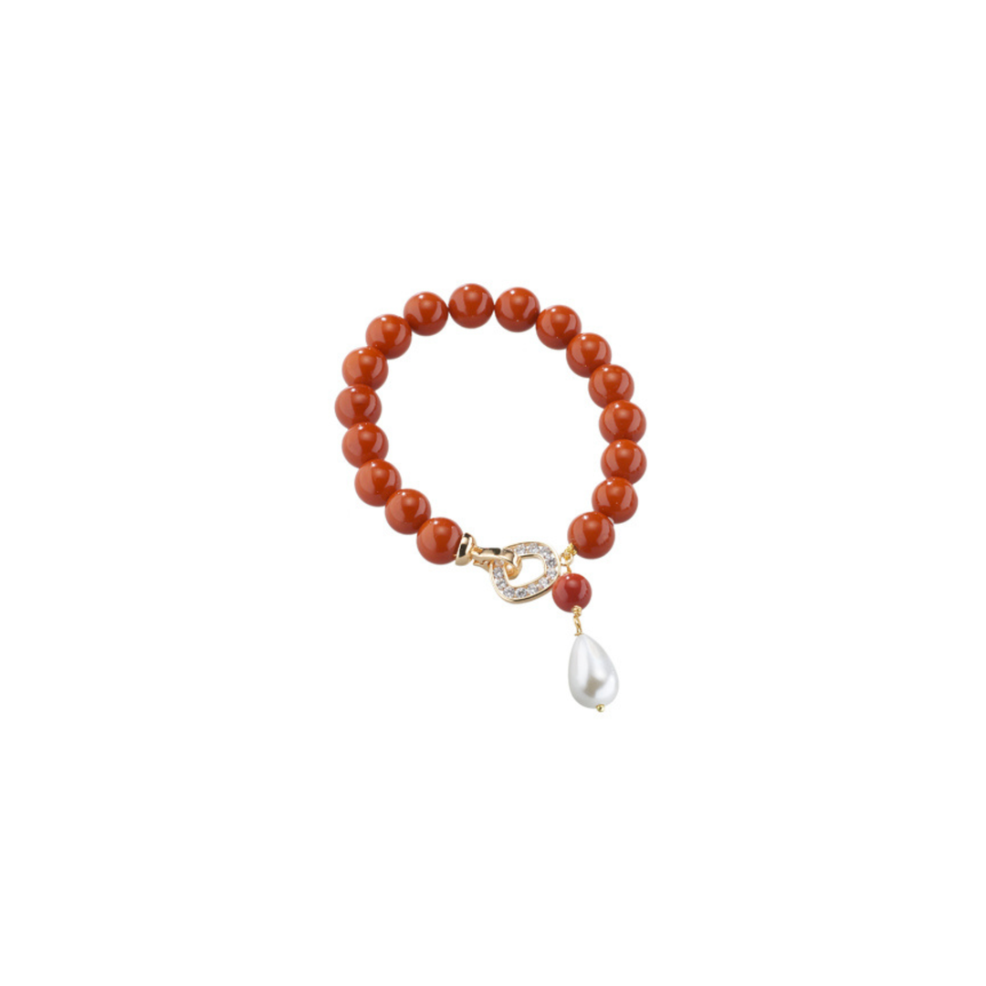 Bracciale Corallo e Perle Sovrani
