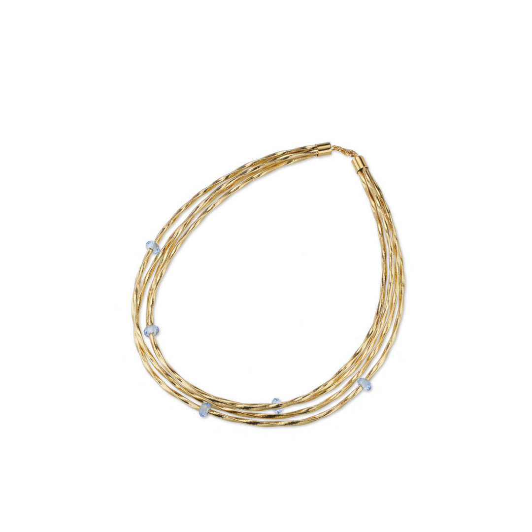 Collana Girocollo con Cristalli Sovrani