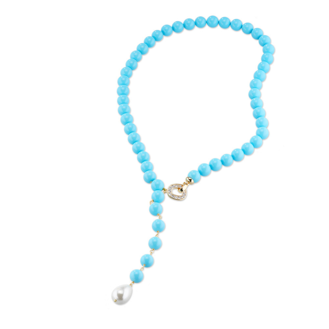 Collana Perle e Turchese Sovrani