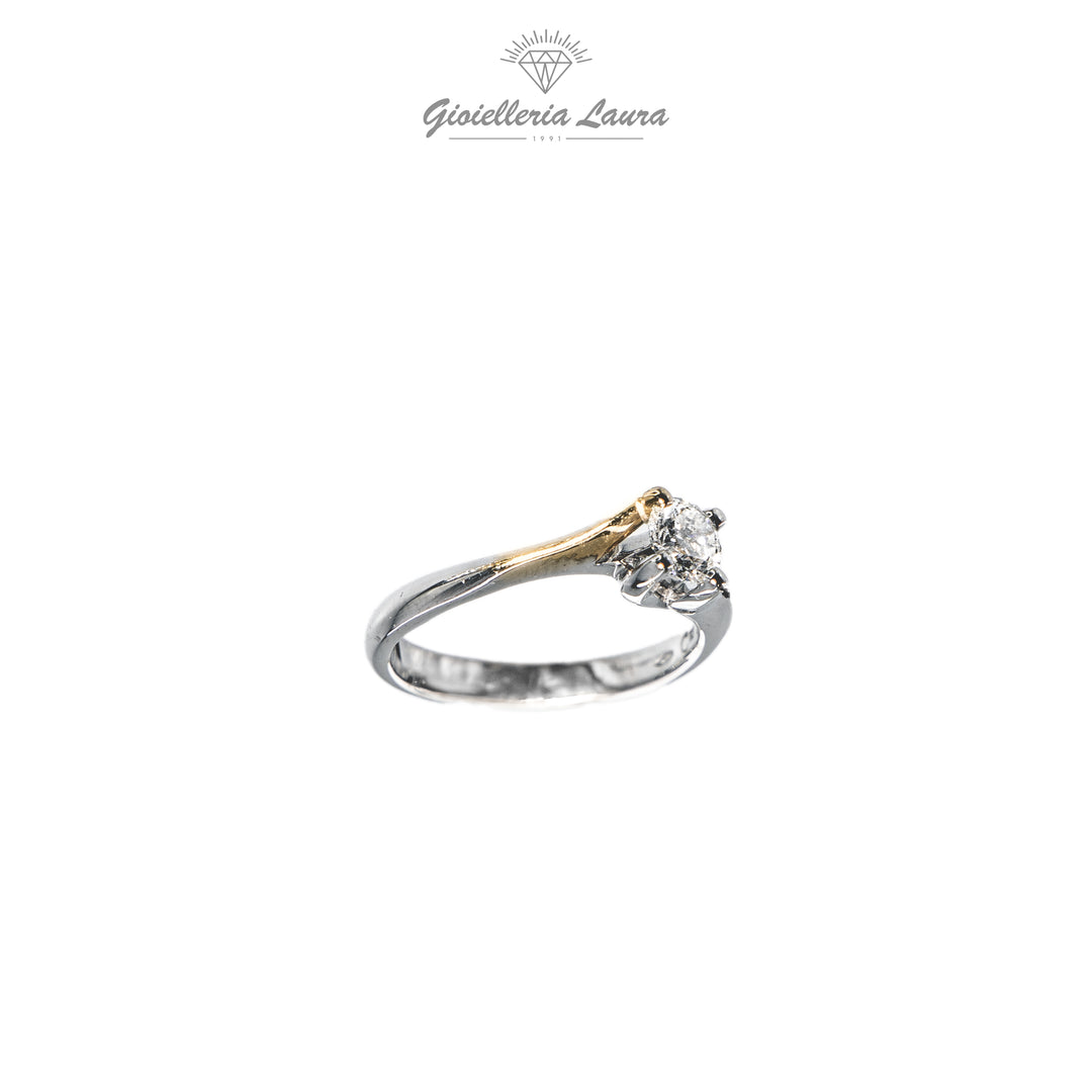 Anello Solitario Valentino Crivelli