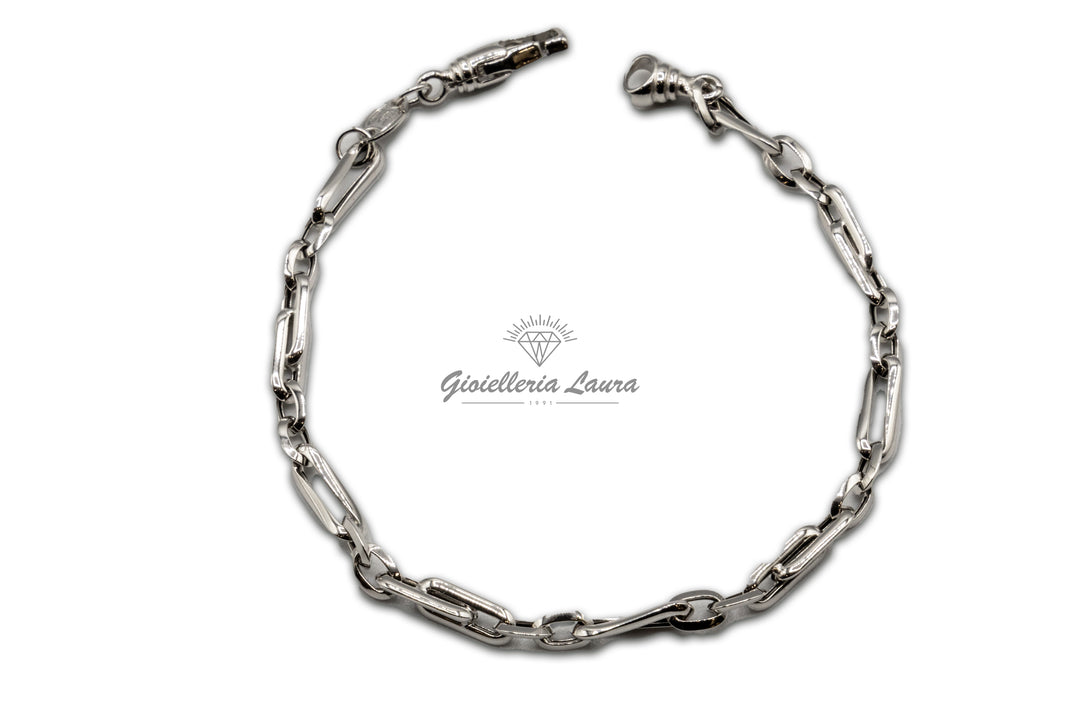 Bracciale in Oro Bianco 18 kt