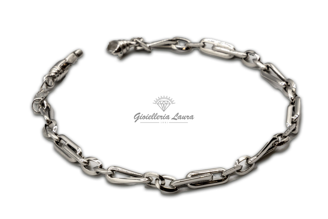 Bracciale in Oro Bianco 18 kt