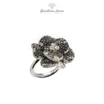 Carica l'immagine nel visualizzatore Galleria, Anello Fiore con Diamanti Crivelli