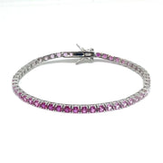 Bracciale Tennis Sfumato in Argento 925