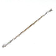 Bracciale Tennis Sfumato in Argento 925