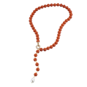Collana con Corallo e Perle Sovrani