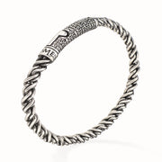 Bracciale Pater Noster Argento Invecchiato