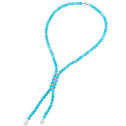 Collana Turchese e Perle Sovrani