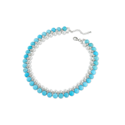 Collana Sovrani Perle e Turchese