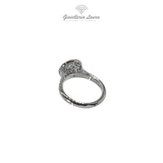 Anello con Smeraldo e Diamanti Crivelli