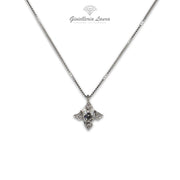 Collana Punto Luce con Diamanti Cierre Gioielli