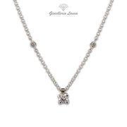 Collana Punto Luce con Diamanti