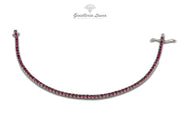 Bracciale Tennis con Rubini Crivelli