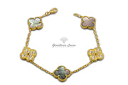 Bracciale Quadrifoglio Alhambra a 5 motivi