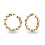 Cerchi Spirale in Oro Giallo