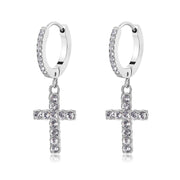 Orecchini Croce Pendente S'Agapõ