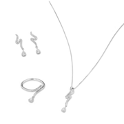 Set Collana Anello e Orecchini Sovrani