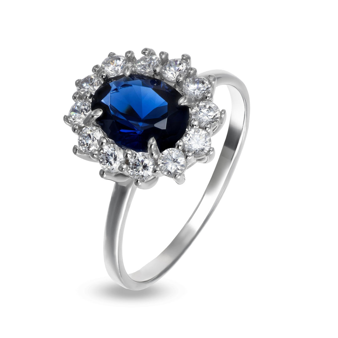 Anello in Oro con Zirconi