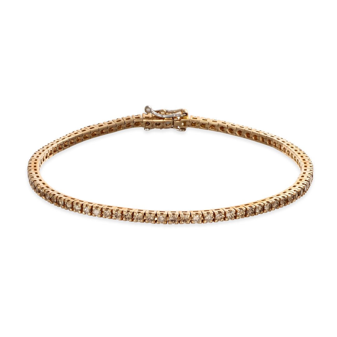 Bracciale Tennis con Diamanti Brown Crivelli