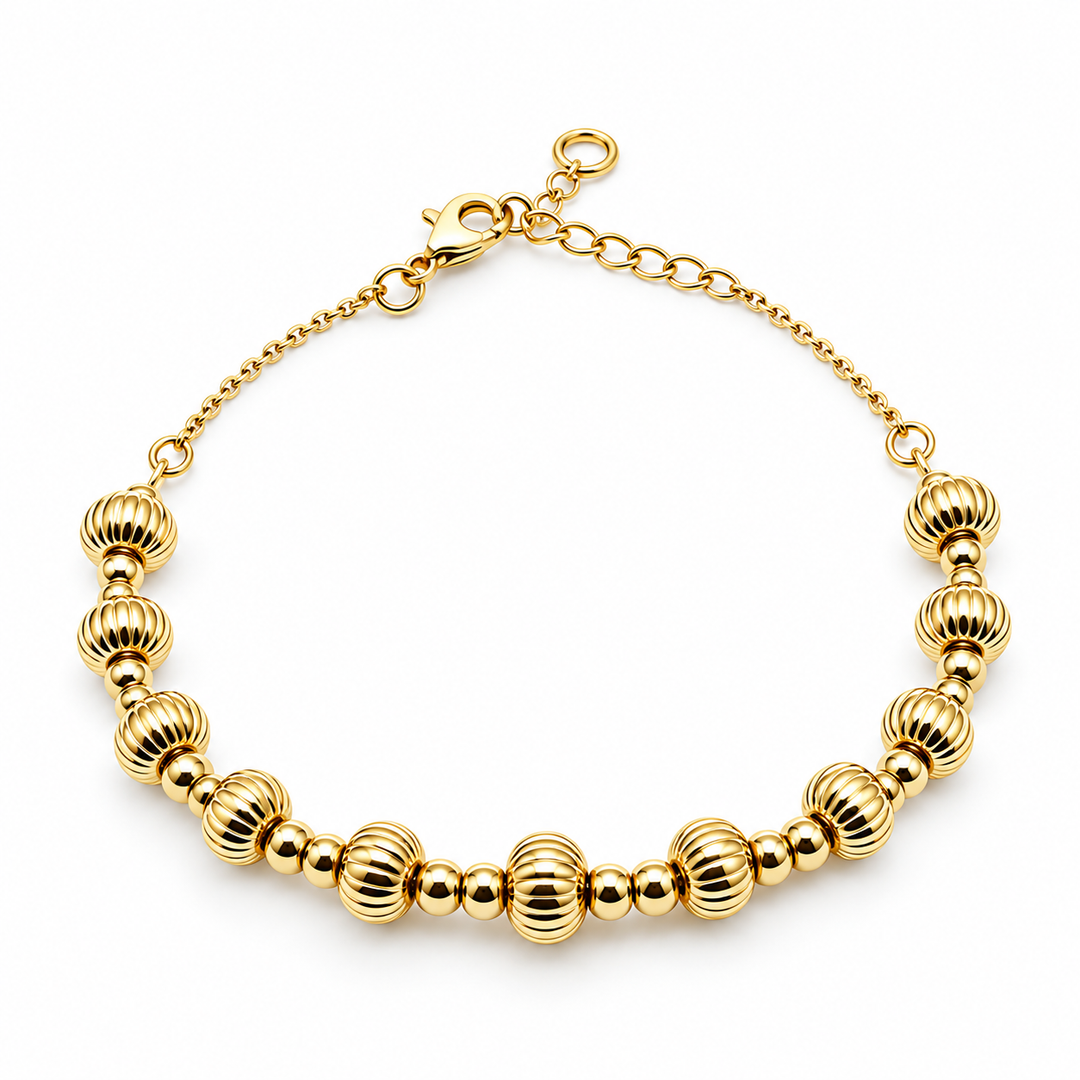Bracciale con Sfere Lavorate Sovrani