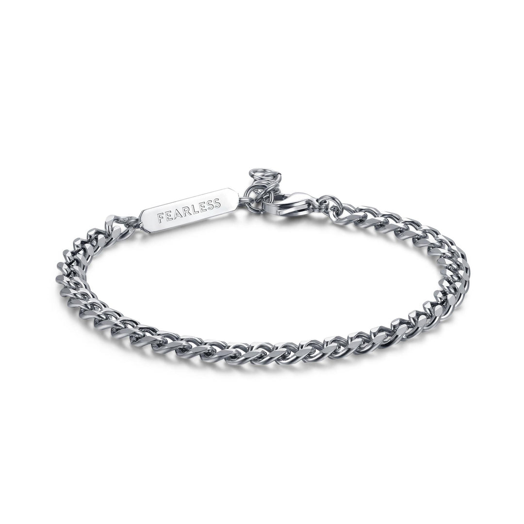 Bracciale Ripple  Catena Grumetta Diamantata S'Agapõ