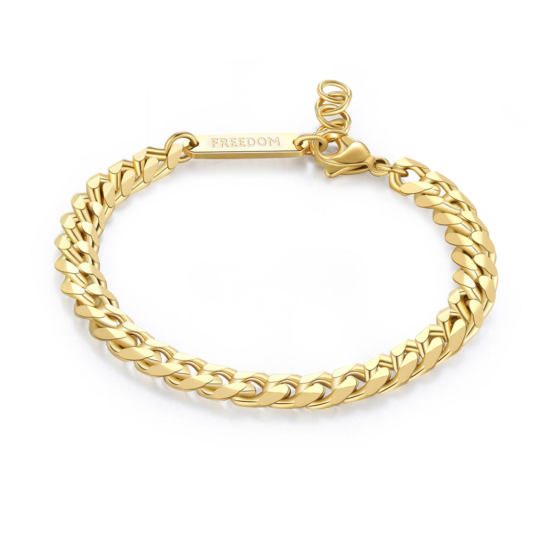 Bracciale Ripple  Catena Grumetta Diamantata S'Agapõ