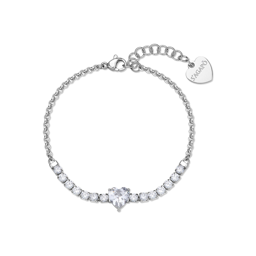 Bracciale Dazzly con Cuore S'Agapõ