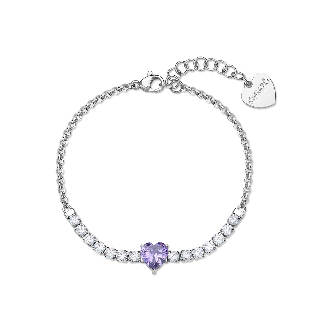 Bracciale Dazzly con Cuore S'Agapõ