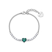 Bracciale Dazzly con Cuore S'Agapõ