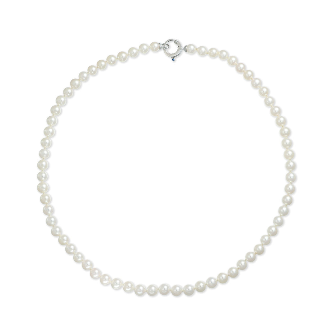 Collana di Perle con Chiusura Crivelli