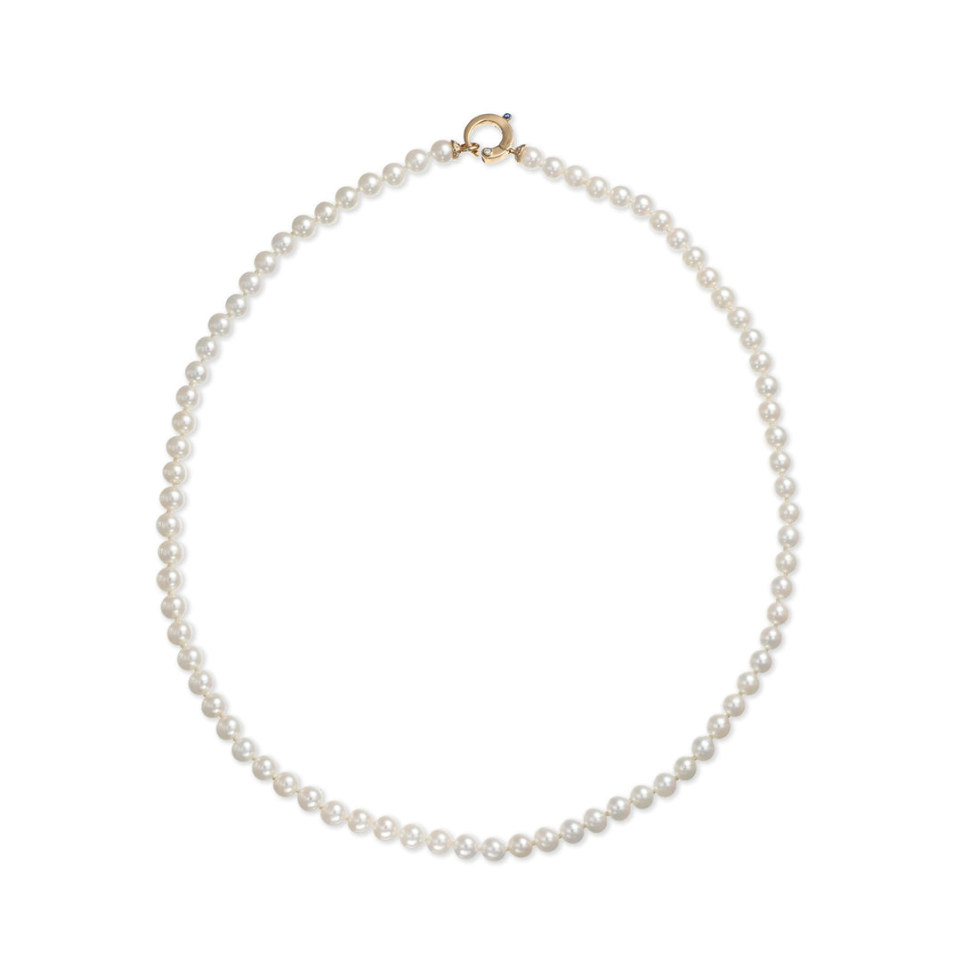 Collana di Perle con Chiusura Crivelli