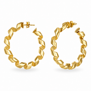 Cerchi Spirale in Oro Giallo