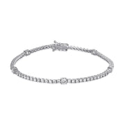 Bracciale Tennis con Diamanti Crivelli